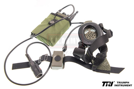 TRI 4855U Type L Personal Tactical Radio Walkie Talkie ( OD ) ( Lemo Connector )