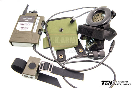 TRI 4855U Type L Personal Tactical Radio Walkie Talkie ( OD ) ( Lemo Connector )