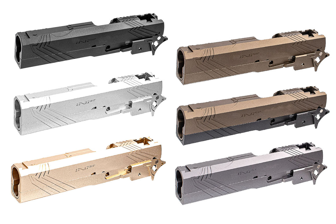 Tiger Soul INF Style Venom Slide & Frame Kit Set For TM Marui Hi-Capa GBBP Series-2 Tone