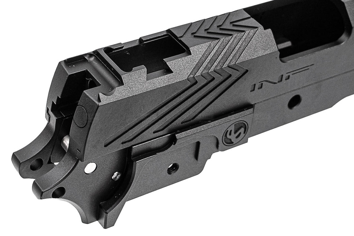 Tiger Soul INF Style Venom Slide & Frame Kit Set For TM Marui Hi-Capa GBBP Series-2 Tone