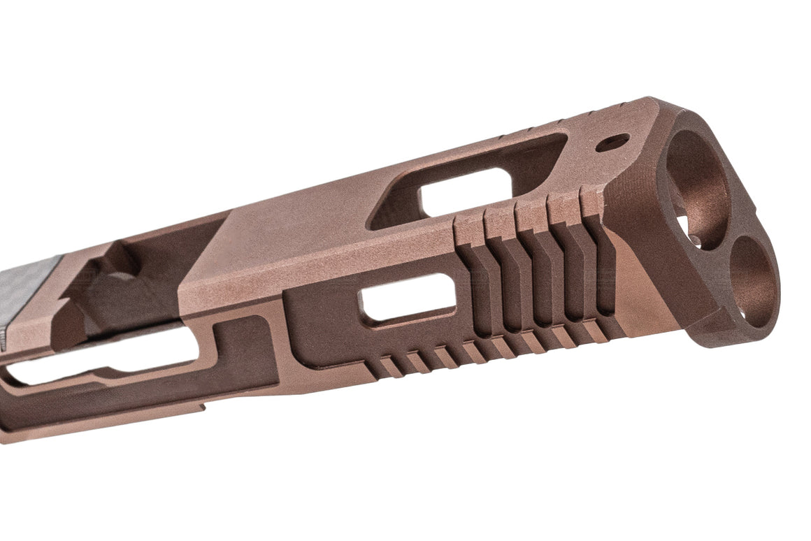 Tril Tactical CNC Aluminum Combat Master XR G17 Style Slide Set For Umarex VFC Glock 17 Gen5 GBBP ( Limited Edition )