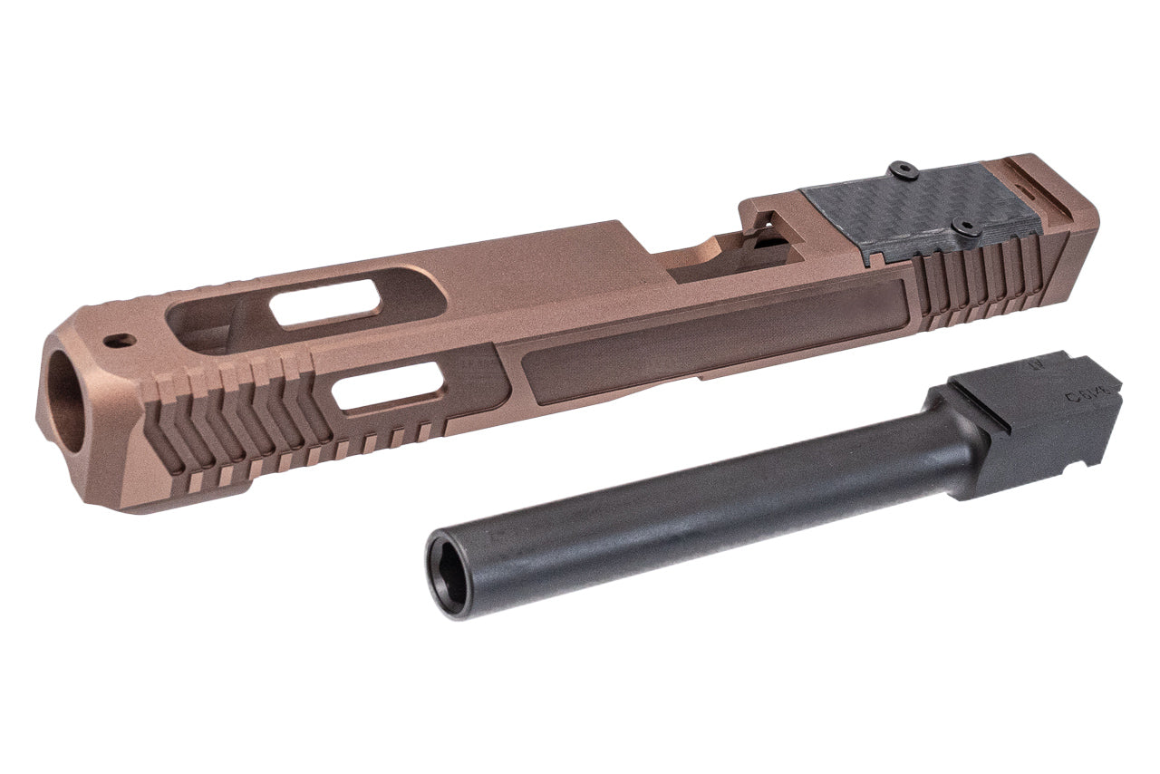 Tril Tactical CNC Aluminum Combat Master XR G34 Style Slide Set For Umarex VFC Glock 17 Gen5 GBBP ( Limited Edition )