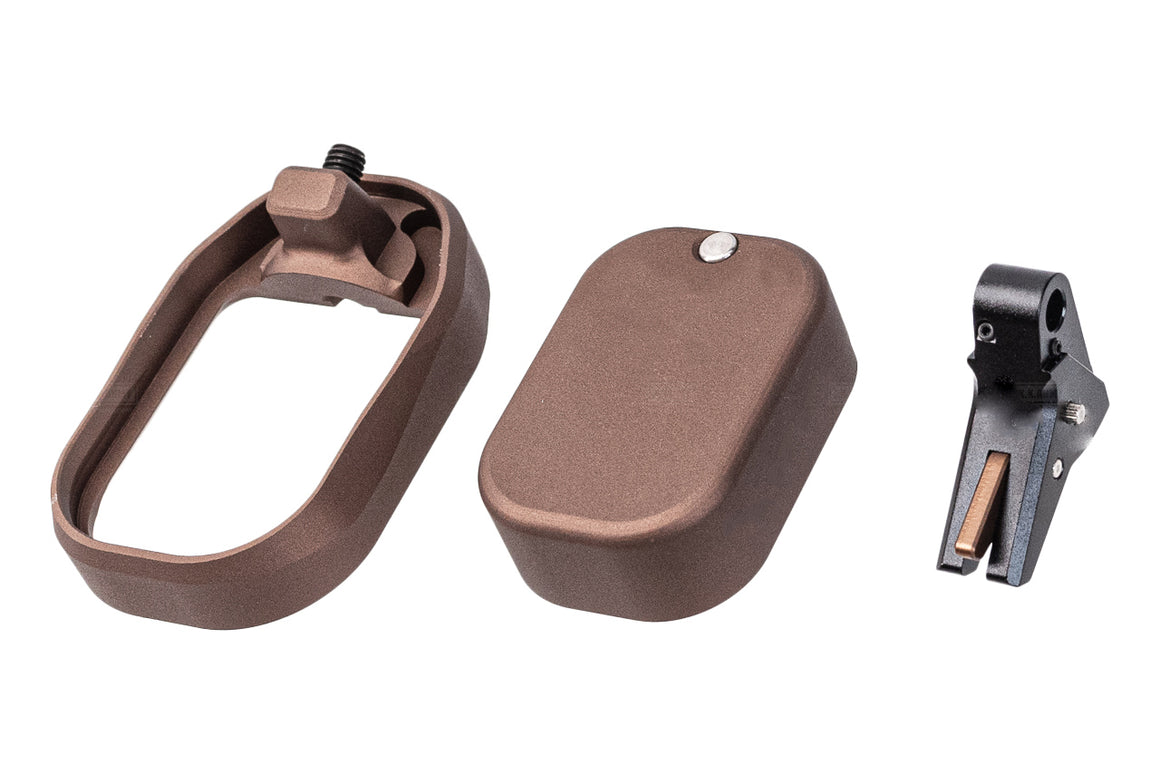 Tril Tactical CNC Aluminum Combat Master XR G34 Style Slide Set For Umarex VFC Glock 17 Gen5 GBBP ( Limited Edition )