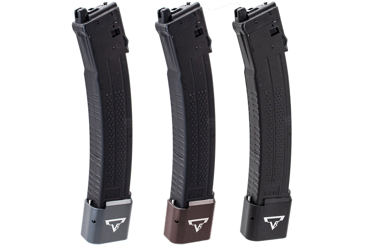 EMG TTI MPX Magazine Extensions Pad ( Type A ) for APFG MPX-K GBB Series ( Licensed by Taran Tactical Innovations )-Titanium Grey