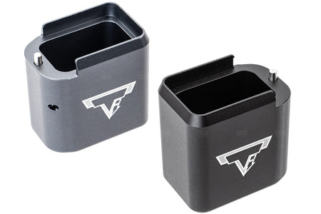 EMG TTI MPX Magazine Extensions Pad ( Type A ) for APFG MPX-K GBB Series ( Licensed by Taran Tactical Innovations )-Titanium Grey