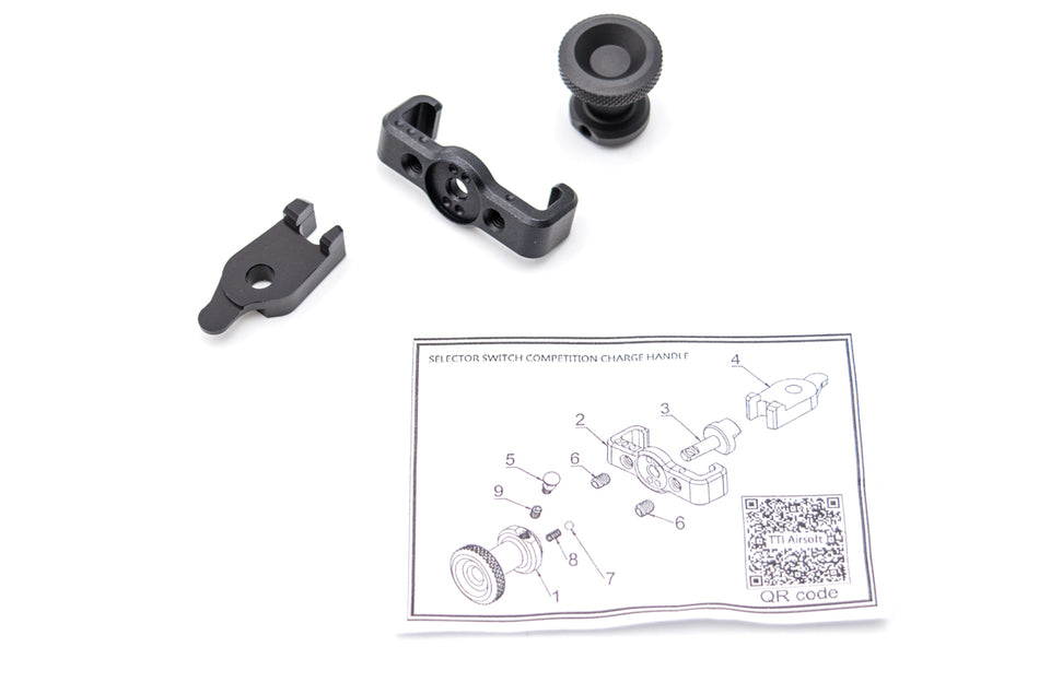 TTI Airsoft Selector Switch Competition Charge Handle for AAP-01 ( AAP01 )