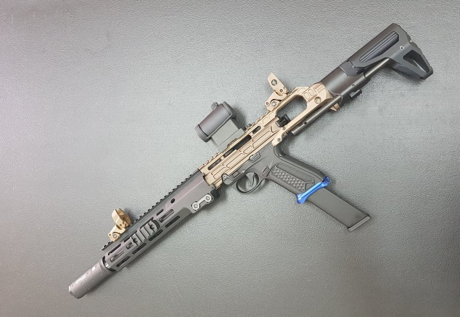 TTI Airsoft AAP-01 PCC Kit ( AAP01 Handguard Rail Kit ) ( FDE )