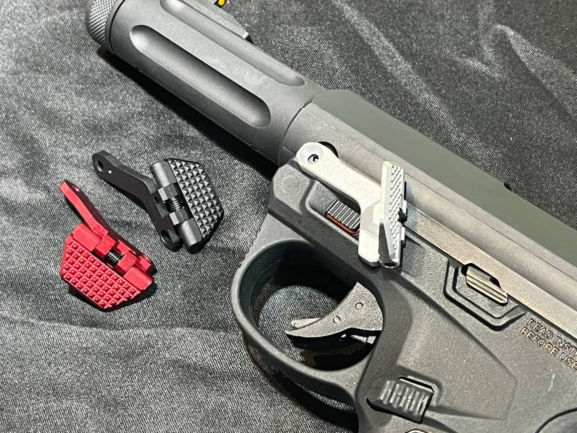 TTI Airsoft AAP01 Folding Thumb Rest for AAP01 / AAP01C GBBP Series ( AAP-01 )-Right Side / For Left Hand Shooter-Black