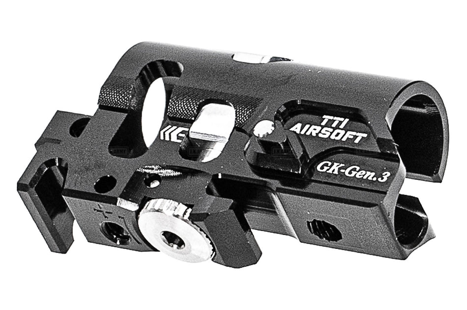 TTI Airsoft CNC Aluminum G-Series Infinity TDC Hop-Up Chamber For Marui TM G-Model GBBP Series-Red