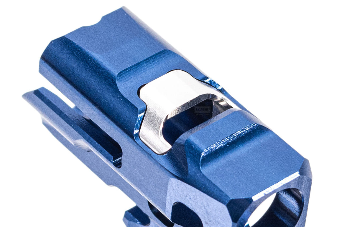 TTI Airsoft Infinity CNC Aluminum One Piece TDC Hop Up Chamber For UMAREX / VFC Glock 17 Gen5 / G19 Gen4 / Gen5 / G19X / G45 GBBP Series -Red