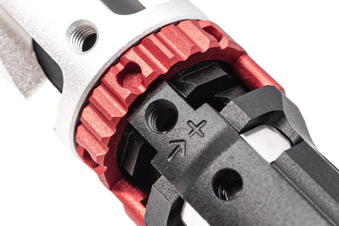 TTI Airsoft Infinity CNC Aluminum One Piece TDC Hop Up Chamber For Action Army AAP-01 GBBP Series -Red