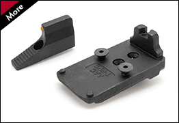 Action Army Steel RMR Adapter & Front Sight Set For AAP-01 ( AAP01 )