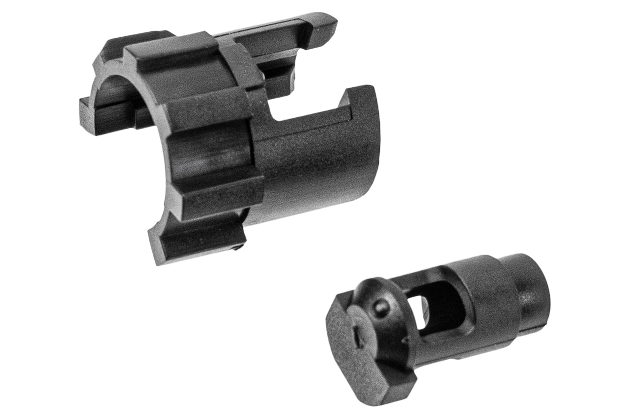 Unicorn Reinforced Nozzle Set For Marui TM MWS GBB Series ( Black ) ( Plastic Parts )
