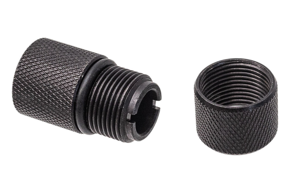 UFO 11mm CW to 14mm CCW Steel Dummy Suppressor Adaptor For Umarex Beretta PMX GBB