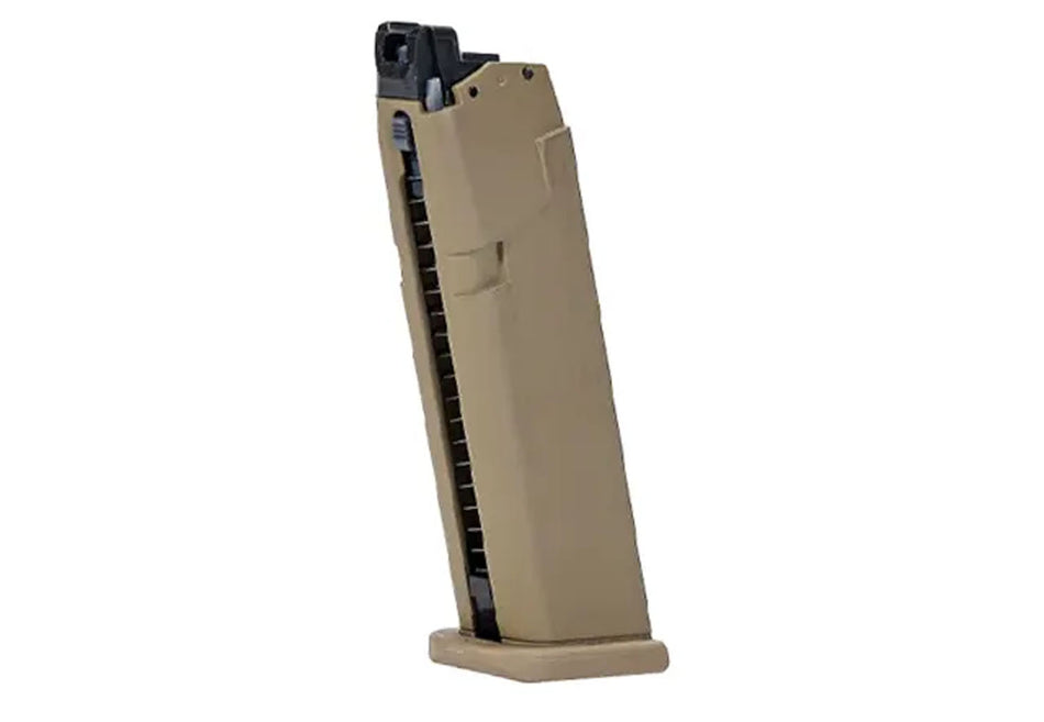 Umarex / VFC Glock 17 Gen5 22 Rounds Gas Magazine ( French Army Version ) ( Tan )
