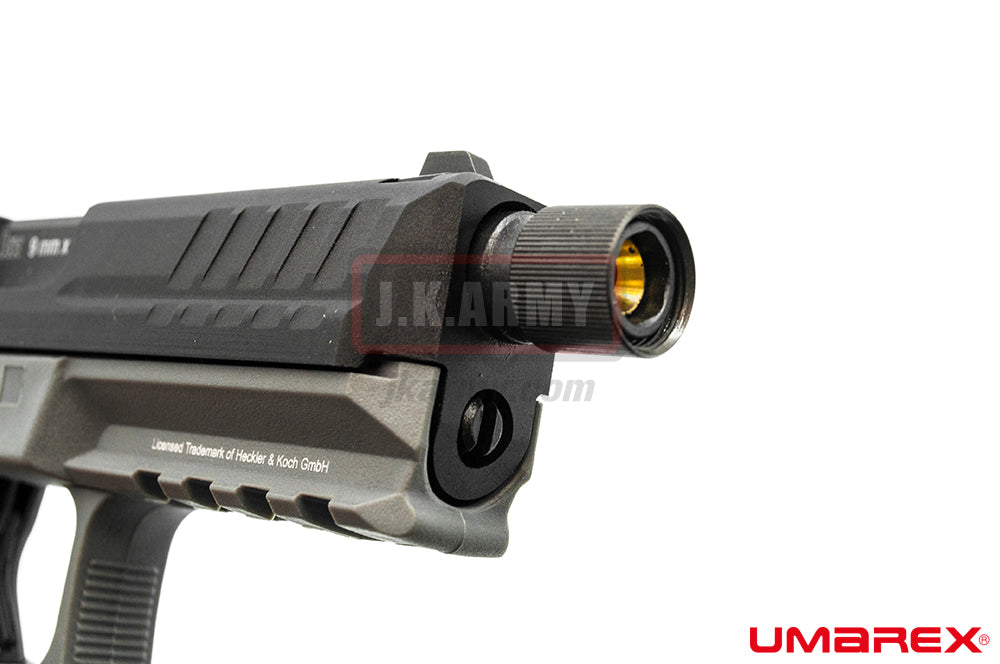 Umarex H&K VP9 GBB Pistol Airsoft Tactical Threaded Barrel Ver. ( Grey ) ( VFC ) ( Asia Edition )