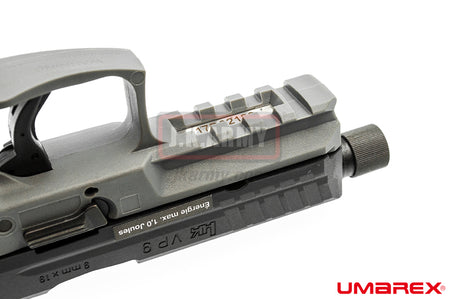 Umarex H&K VP9 GBB Pistol Airsoft Tactical Threaded Barrel Ver. ( Grey ) ( VFC ) ( Asia Edition )