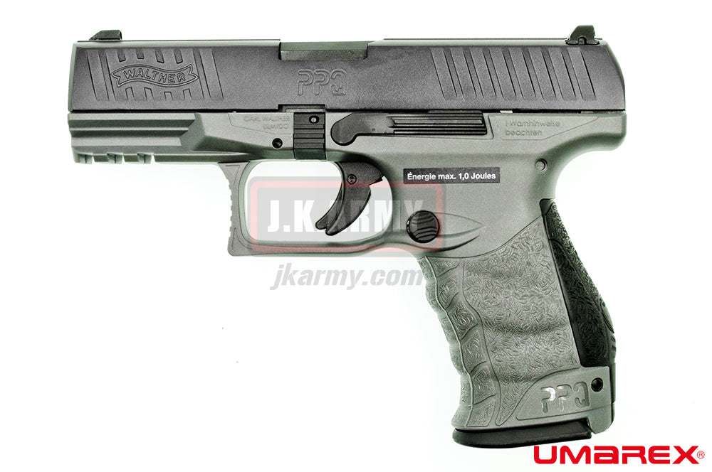 UMAREX WALTHER PPQ M2 6MM GBB Pistol ( Gray )