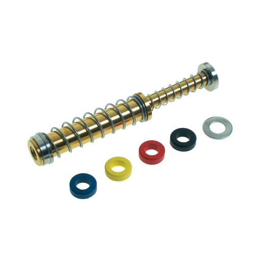 COW G17 Gen5 SS Stainless Steel Guide Rod Set for Umarex / VFC G17 Gen5 GBB Pistol-Silver