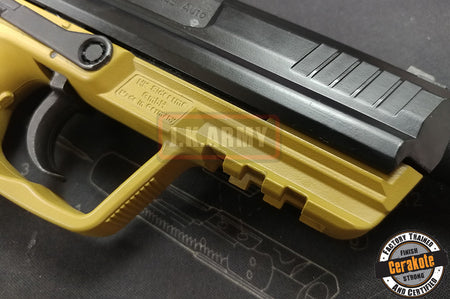 Umarex HK45 Compact Tactical GBB Pistol Airsoft ( VFC Asia Version ) ( HK45CT ) ( Cerakote RAL8000 Custom Made )