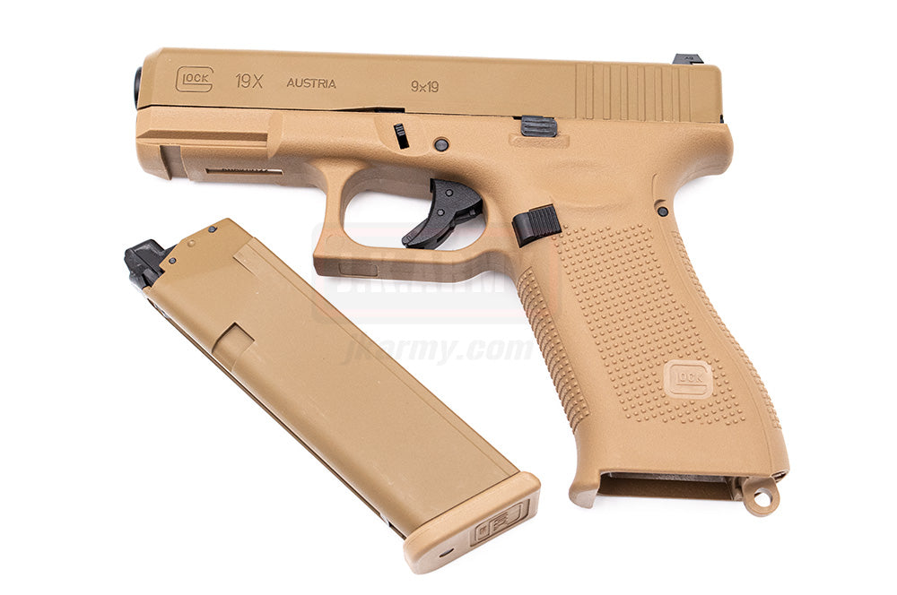 Umarex Glock 19X  GBB Pistol Airsoft ( by VFC ) ( DE ) ( UM3T-G19X-BK01 )