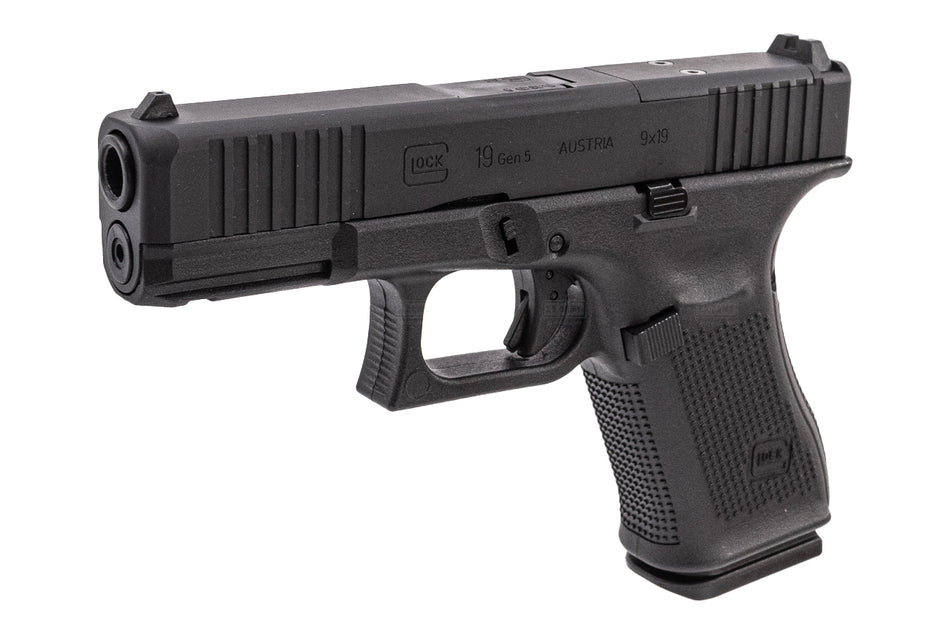 Umarex Glock 19 Gen 5 MOS Steel Slide GBB Pistol Airsoft ( by SRC ) ( G19 Gen5 MOS ) ( Green Gas Mag Ver. )
