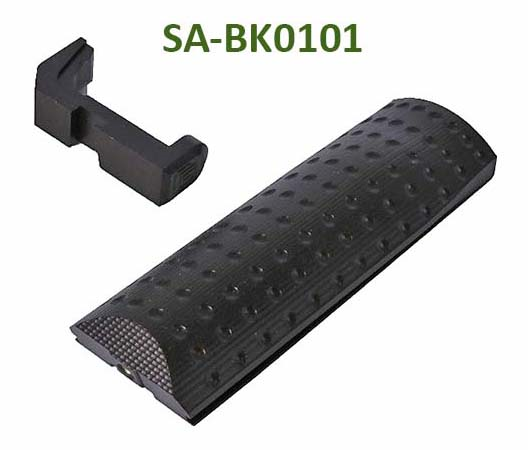 EMG / Salient Arms International ™ BLU Standard Backstrap & Magazine Catch Kit-Grey