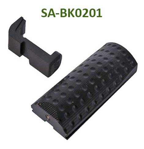 EMG / Salient Arms International ™ BLU Compact Backstrap & Magazine Catch Kit-Black