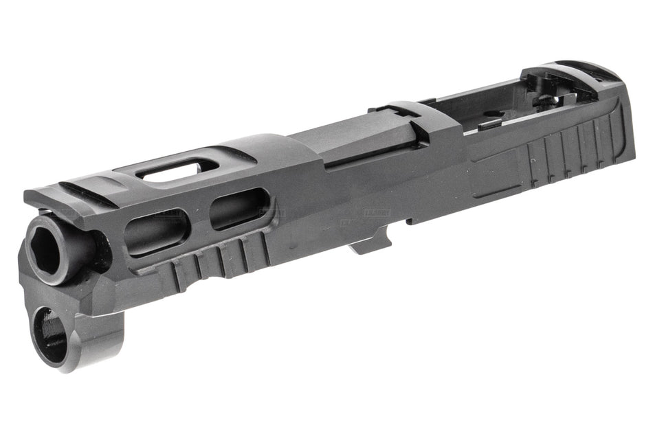 Mafio Steel Pro-Cut Style 3.9" M18 Slide Set & Barrel Set For SIG AIR / VFC P320 M18 GBB Pistol Airsoft Series ( Black )