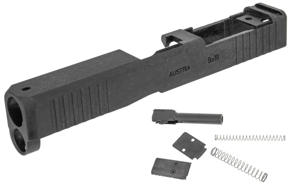 UShot G45 MOS Steel Slide Set For Umarex / VFC G45 GBB Pistol Airsoft ( Black )