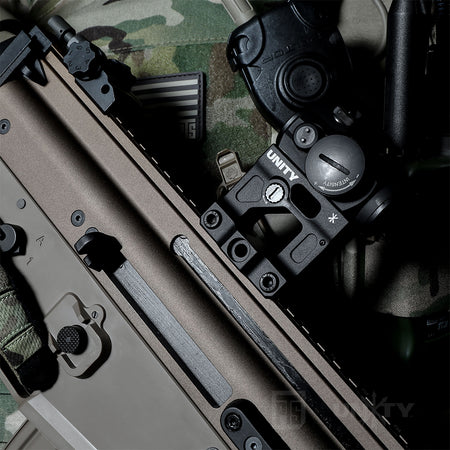 PTS Unity Tactical FAST Micro Mount for AP Micro H1, H2, T1, T2, CompM5 Spec. ( 20mm Rail ) ( Dark Earth )