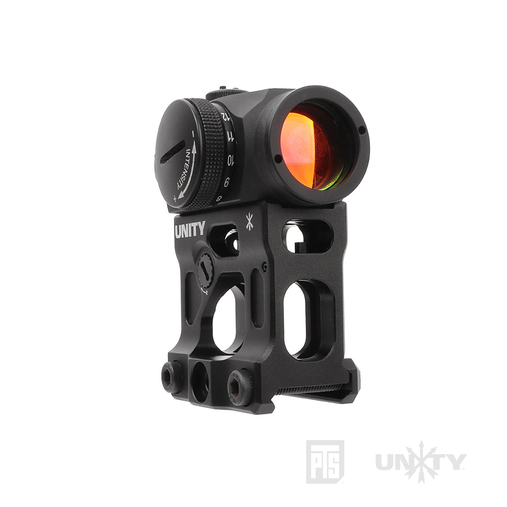 PTS Unity Tactical FAST Micro Mount for AP Micro H1, H2, T1, T2, CompM5 Spec. ( 20mm Rail ) ( Dark Earth )