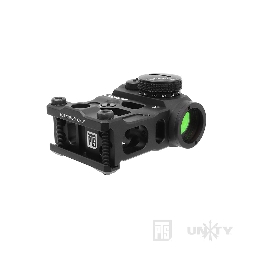 PTS Unity Tactical FAST Micro Mount for AP Micro H1, H2, T1, T2, CompM5 Spec. ( 20mm Rail ) ( Black )