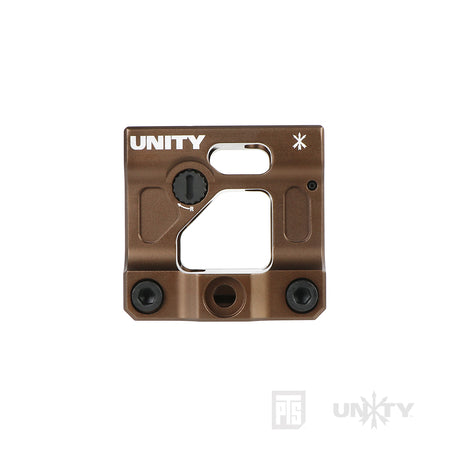 PTS Unity Tactical FAST Micro Mount for AP Micro H1, H2, T1, T2, CompM5 Spec. ( 20mm Rail ) ( Dark Earth )