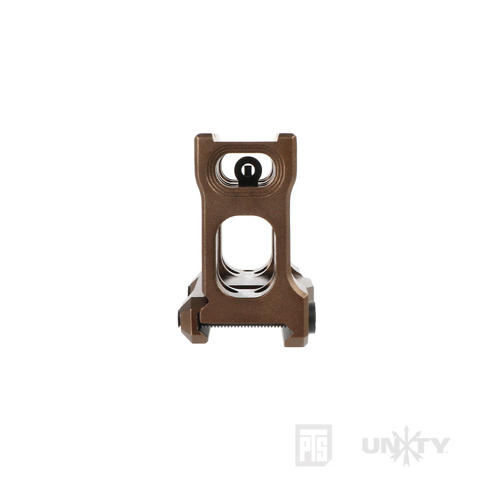 PTS Unity Tactical FAST Micro Mount for AP Micro H1, H2, T1, T2, CompM5 Spec. ( 20mm Rail ) ( Dark Earth )