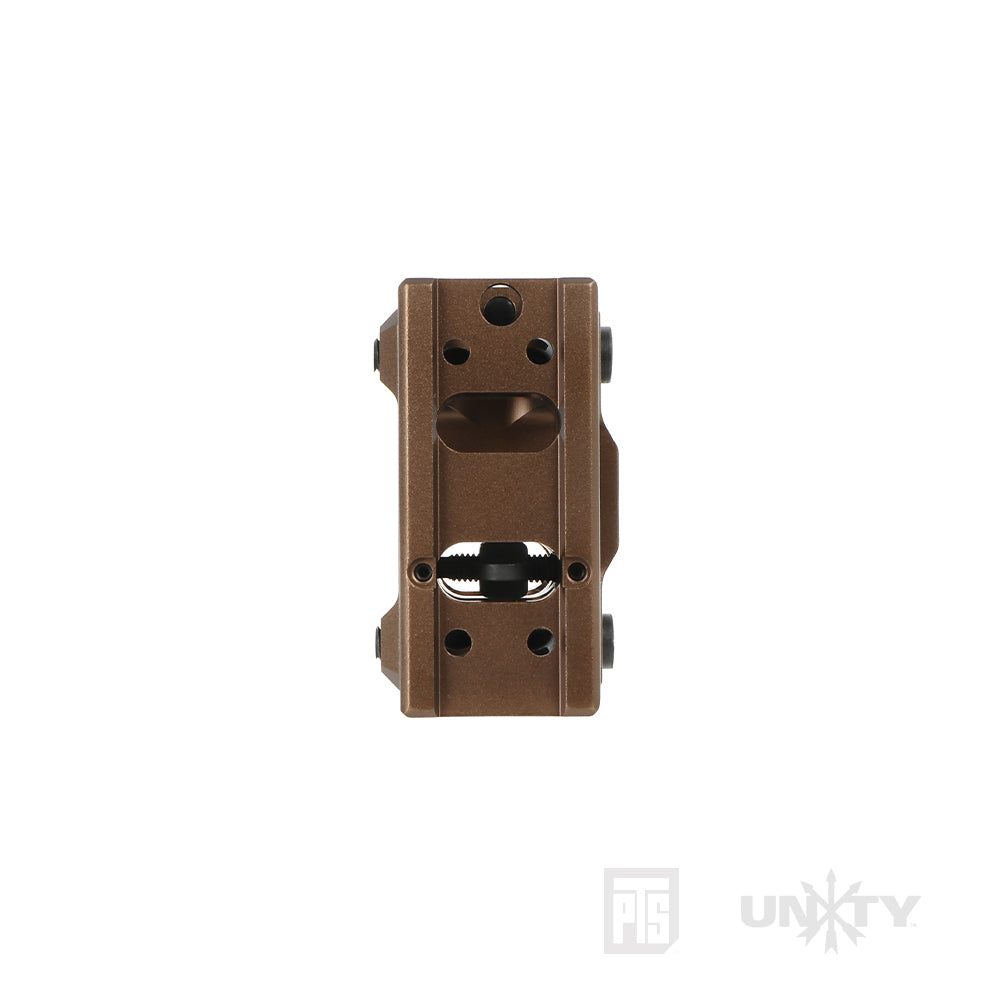 PTS Unity Tactical FAST Micro Mount for AP Micro H1, H2, T1, T2, CompM5 Spec. ( 20mm Rail ) ( Dark Earth )