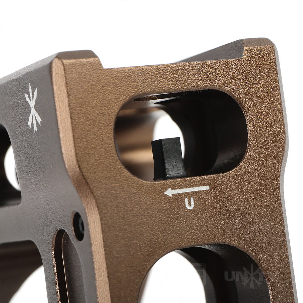 PTS Unity Tactical FAST Micro Mount for AP Micro H1, H2, T1, T2, CompM5 Spec. ( 20mm Rail ) ( Dark Earth )