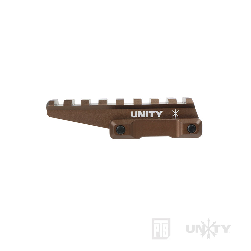 PTS Unity Tactical FAST Micro Riser ( 20mm Rail ) ( DE Dark Earth )