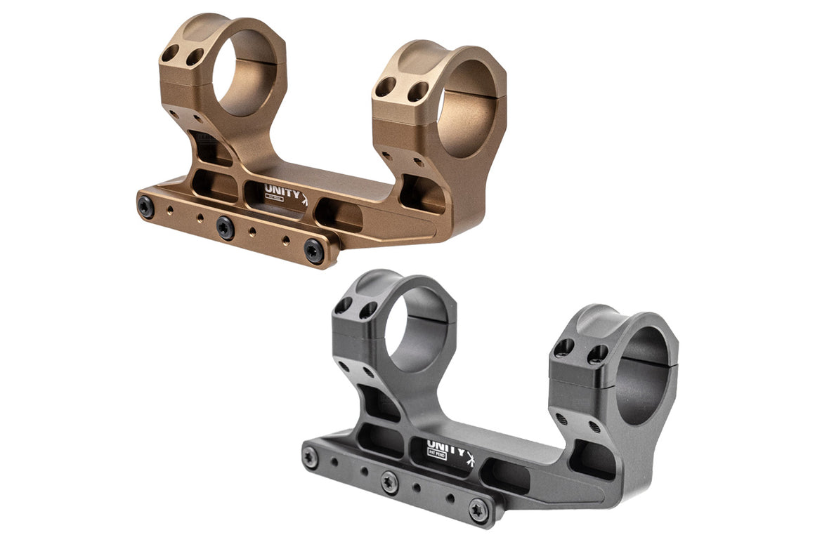 PTS Unity Tactical FAST LPVO Optics Mount Set -FDE