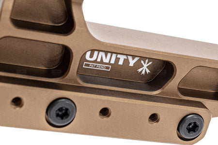 PTS Unity Tactical FAST LPVO Optics Mount Set -FDE