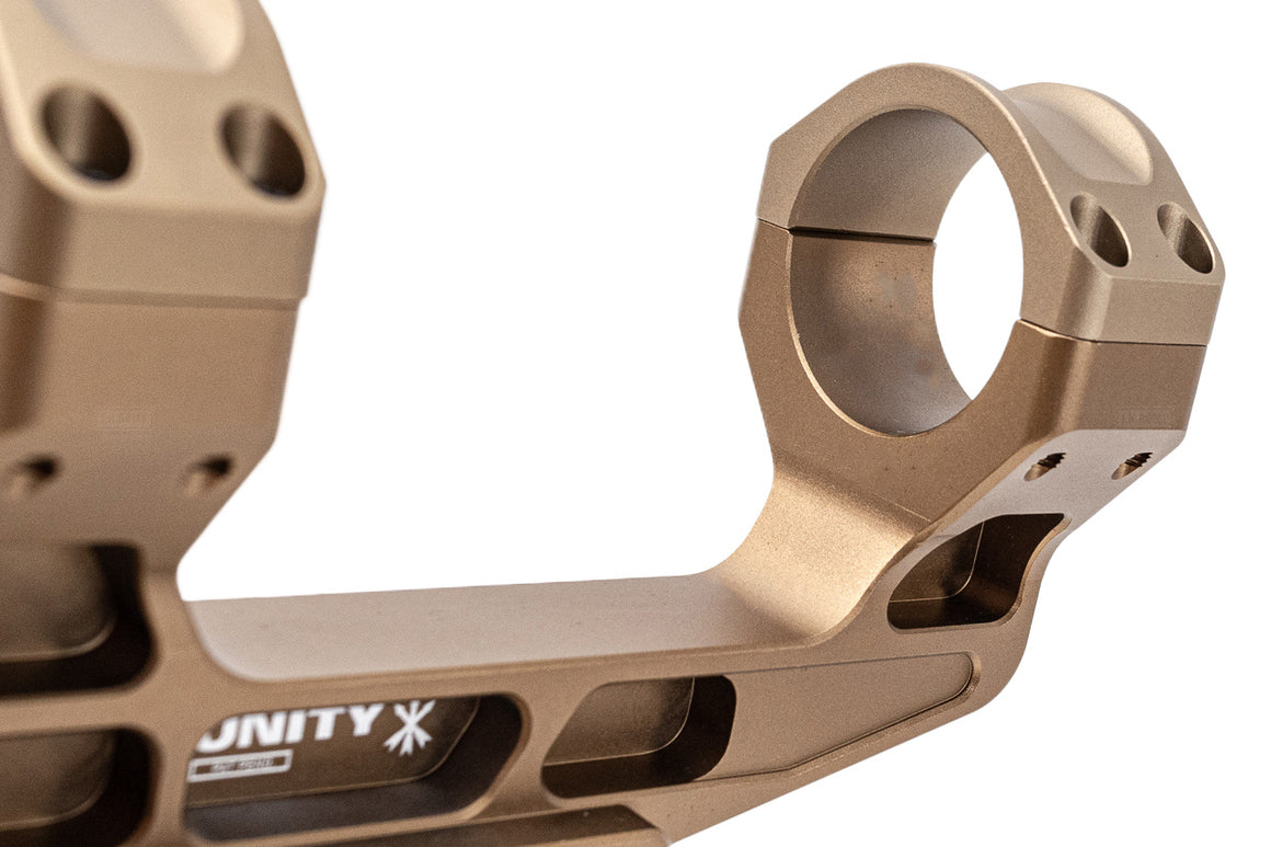 PTS Unity Tactical FAST LPVO Optics Mount Set -FDE