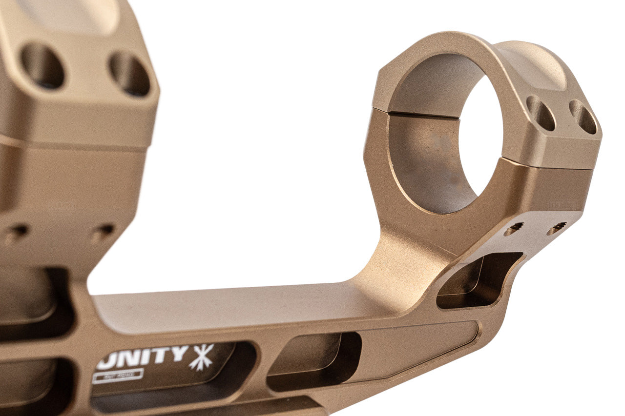 PTS Unity Tactical FAST LPVO Optics Mount Set -FDE