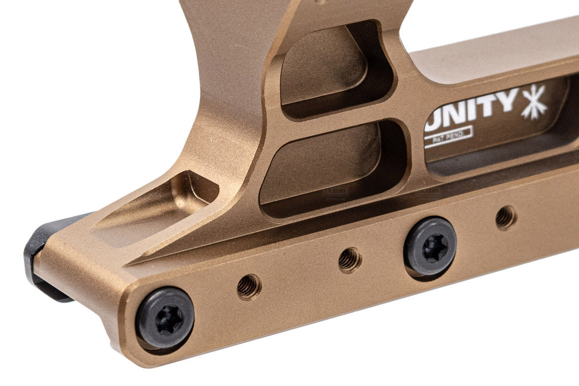 PTS Unity Tactical FAST LPVO Optics Mount Set -FDE