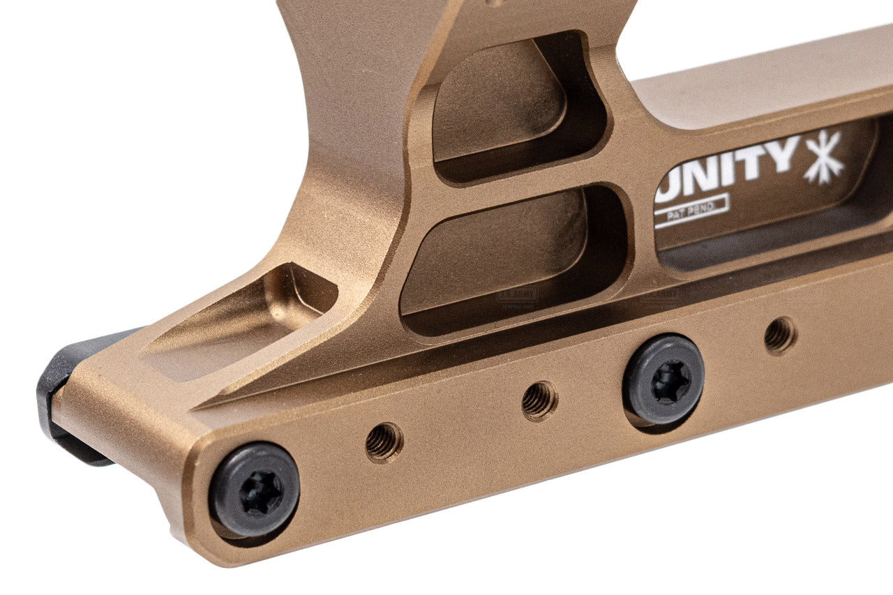 PTS Unity Tactical FAST LPVO Optics Mount Set -FDE