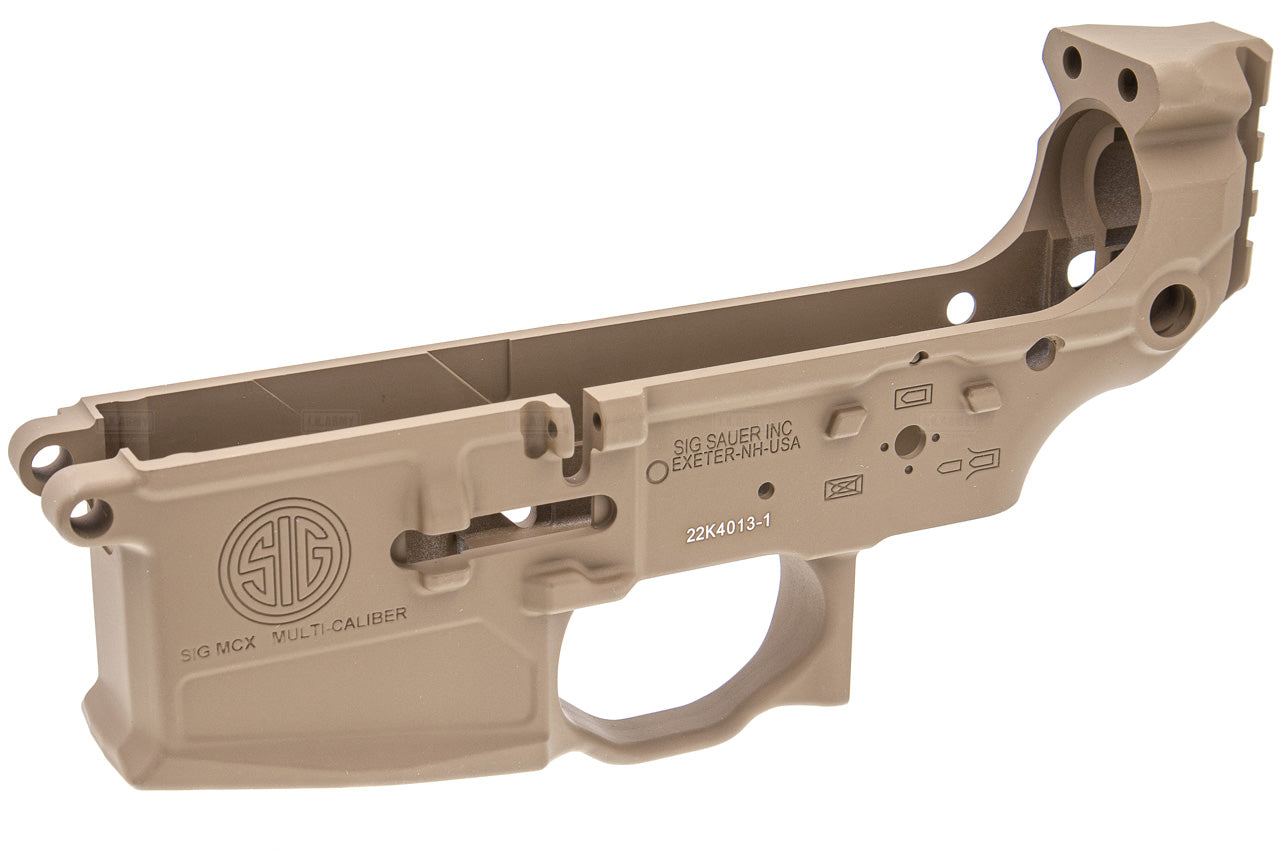 SIG AIR MCX Original Lower Receiver for VFC MCX Virtus AEG TAN ( Parts #02-1 ) ( by VFC )