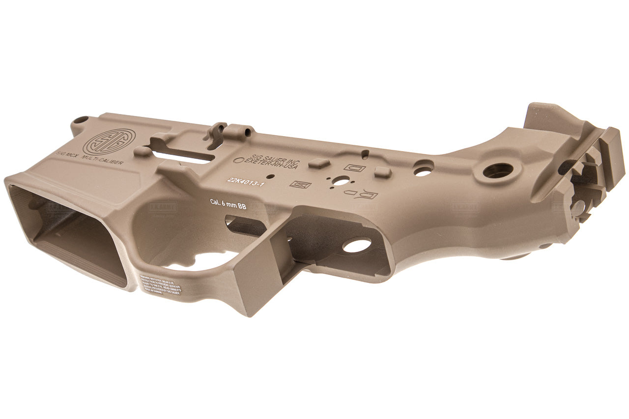 SIG AIR MCX Original Lower Receiver for VFC MCX Virtus AEG TAN ( Parts #02-1 ) ( by VFC )