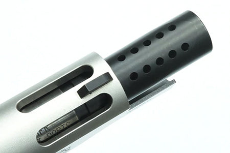 Guarder CNC Stainless Steel Outer Barrel for Marui TM V10 GBB Series ( Dual Tone )