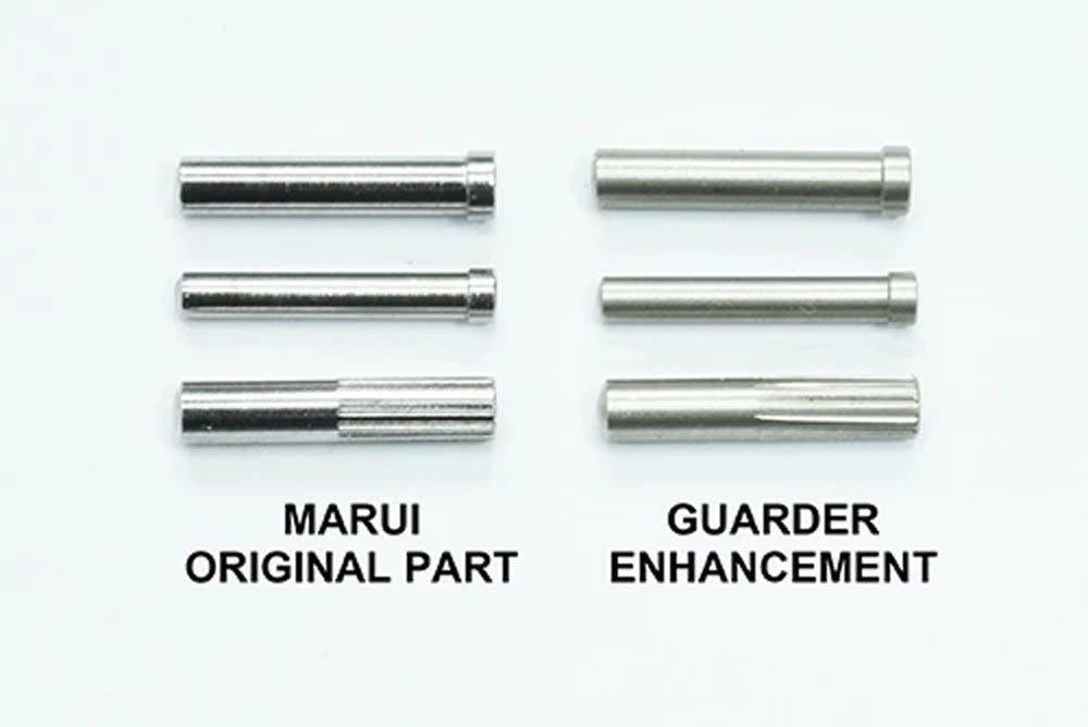 Guarder Stainless Steel Hammer/Sear/Housing Pins for Marui V10 GBB Pistol