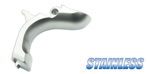 Guarder Stainless Steel Grip Safety for Marui TM V10 GBB Series ( Silver )