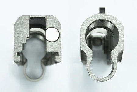 Guarder Stainless Steel CNC Slide for Marui TM V10 GBB Series ( Silver )